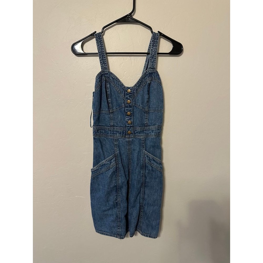 Japna Denim Minidress 100% Cotton Size S